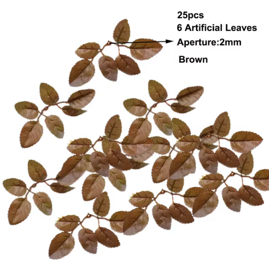 Artificial Leaves - 25 pc