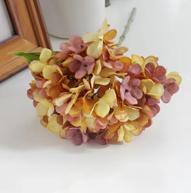 Deluxe Artificial Hydrangeas Flowers