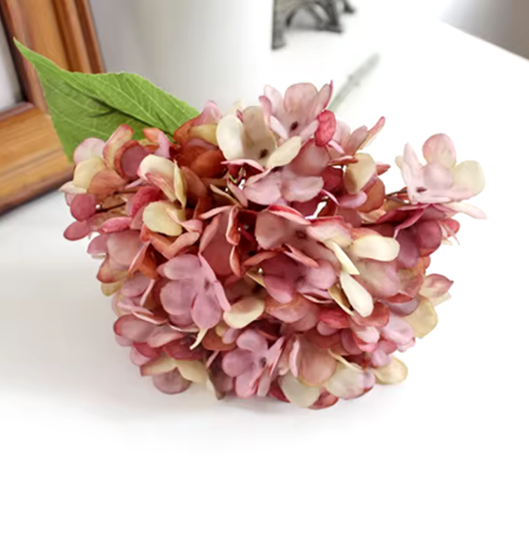 Deluxe Artificial Hydrangeas Flowers